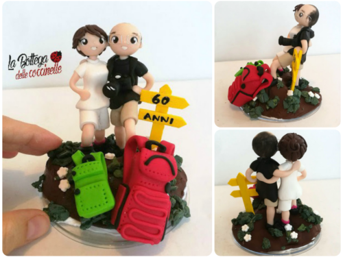 cake topper anniversario di matrimonio